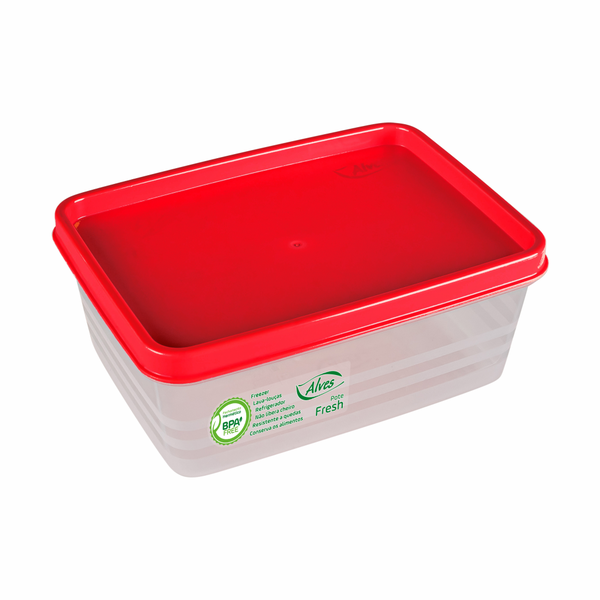 Pote Retangular Hermético 500 ml Fresh - Alves Plastic l ModoMix